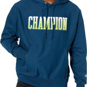 Champion Men's Reverse Weave Pullover, Gradient Block Champion,